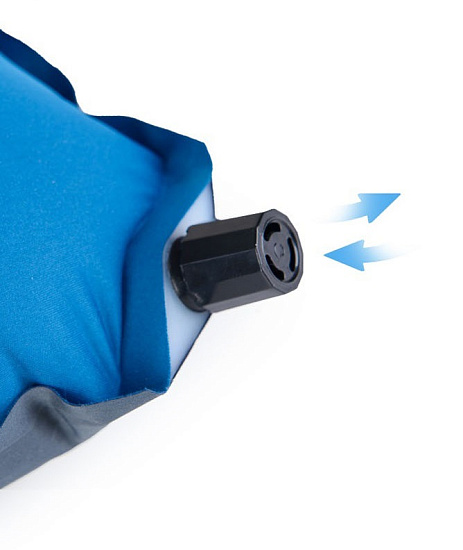 Подушка Naturehike Sponge Automatic Inflating Blue - Фото 3 большая