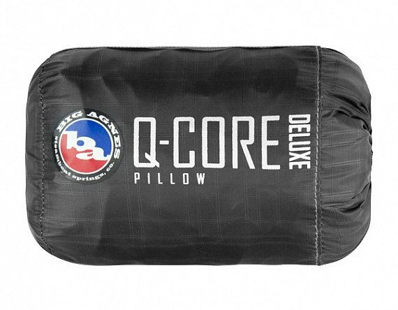 Подушка надувная Big Agnes Q-Core Deluxe Blue - Фото 2 большая