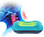 Подушка Naturehike Lightweight TPU Aeros Inflatable Blue - Фото 4 малая