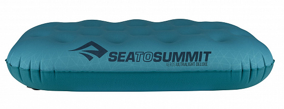 Подушка Sea to Summit Aeros Ultralight Deluxe Aqua - Фото 5 большая