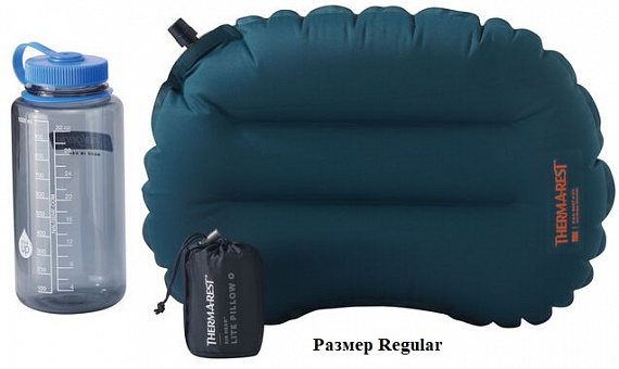 Подушка Therm-a-Rest Air Head Lite Deep Pacific Regular - Фото 3 большая