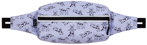 Поясная сумка Enklepp Marathon Retro Cats - Фото 1 большая