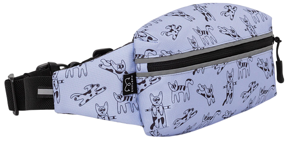 Поясная сумка Enklepp Marathon Retro Cats - Фото 2 большая