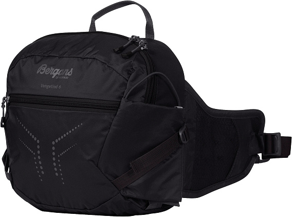 Поясная сумка Bergans Vengetind Hip Pack 6 Black - Фото 1 большая
