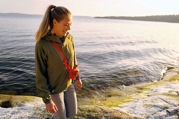 Поясная сумка Fjallraven High Coast Hip Pack Rowan Red - Фото 12 большая