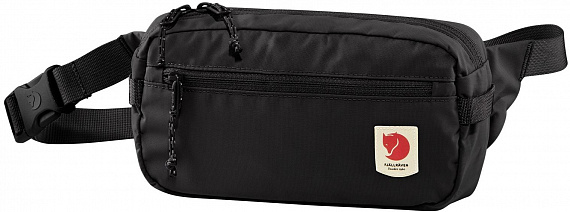 Поясная сумка Fjallraven High Coast Hip Pack Black - Фото 1 большая