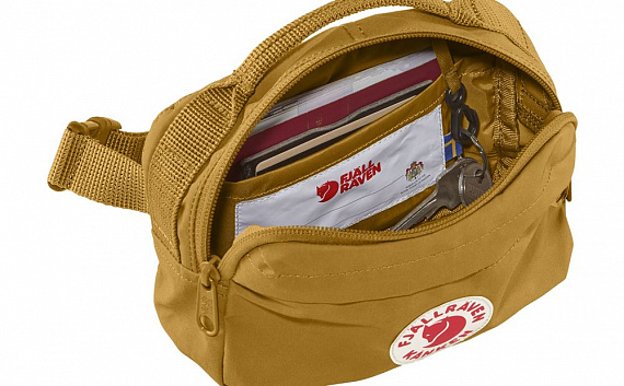 Поясная сумка Fjallraven Kanken Hip Pack Graphite - Фото 7 большая
