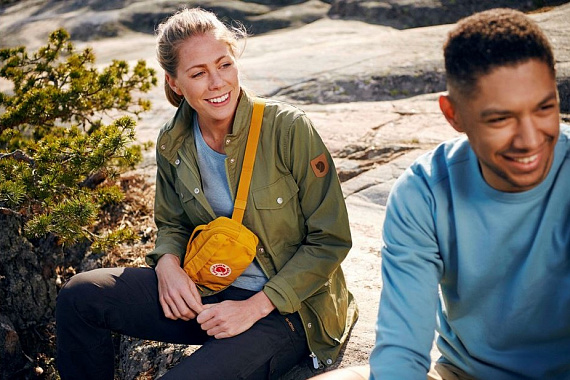 Поясная сумка Fjallraven Kanken Hip Pack Graphite - Фото 10 большая