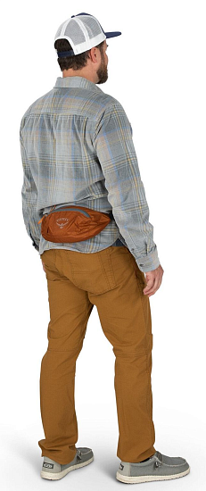 Поясная сумка Osprey UL Stuff Waist Pack 1 Waterfront Blue - Фото 5 большая