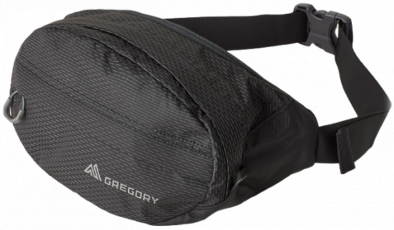 Поясная сумка Gregory Nano Waistpack Obsidan Black - Фото 1 большая