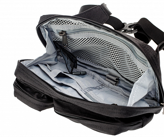 Поясная сумка Jack Wolfskin Upgrade Black - Фото 4 большая