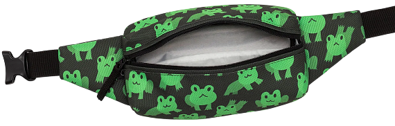 Поясная сумка Enklepp Mako 2.0 Frogs - Фото 2 большая