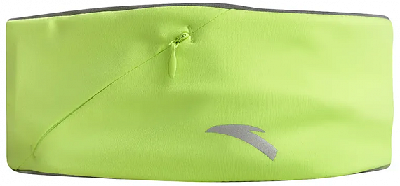 Сумка поясная Anta Belt Fluorescent Green - Фото 3 большая