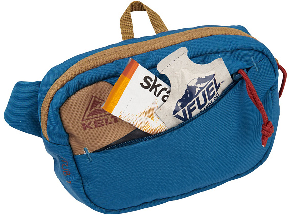 Поясная cумка Kelty Stub Lyons Blue/Dull Gold - Фото 2 большая