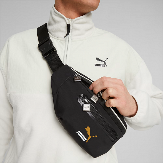 Cумка на пояс Puma Forward History Puma Black - Фото 3 большая