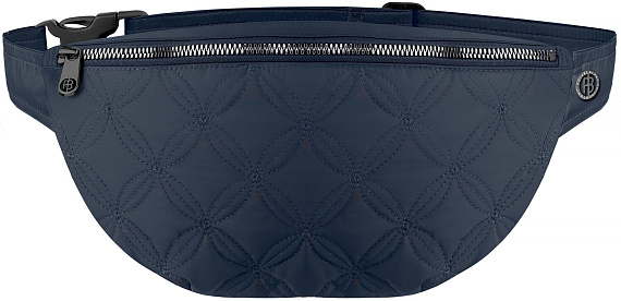 Сумка на пояс женская Poivre Blanc W21-9095-WO Quilted Gothic Blue - Фото 1 большая