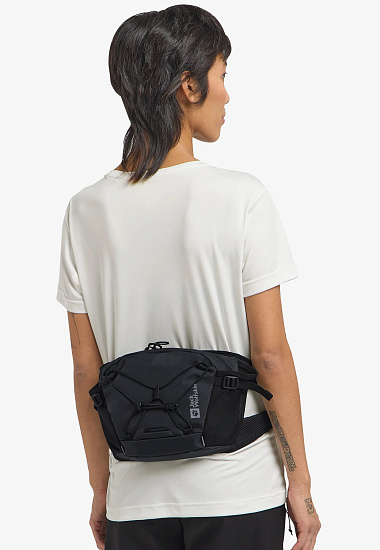 Поясная сумка Jack Wolfskin Vel. City Hipbag Phantom - Фото 7 большая