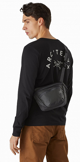 Поясная сумка Arcteryx Mantis 2 Black - Фото 3 большая