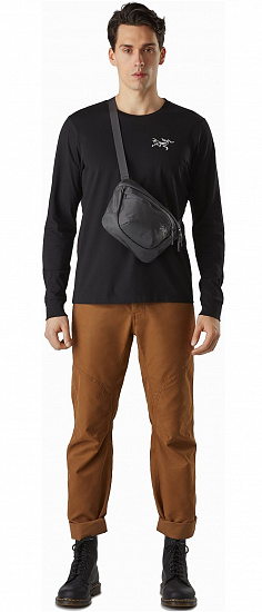 Поясная сумка Arcteryx Mantis 2 Black - Фото 7 большая