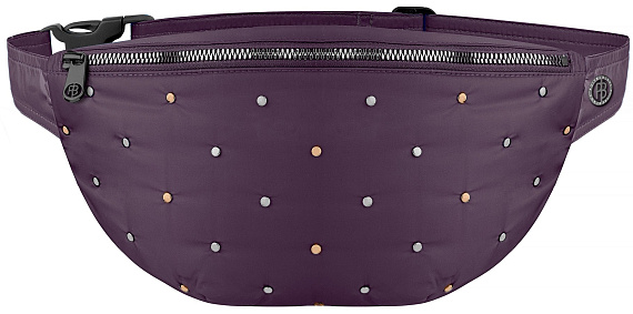 Сумка на пояс женская Poivre Blanc W21-9095-WO Rivet Mulberry Purple - Фото 1 большая