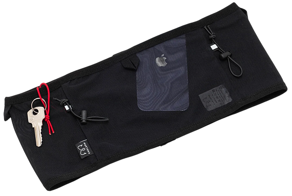 Поясная сумка Enklepp Tiksi Sogo Waist Belt Black - Фото 5 большая