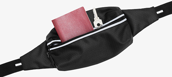 Поясная сумка Enklepp Marathon Black - Фото 4 большая