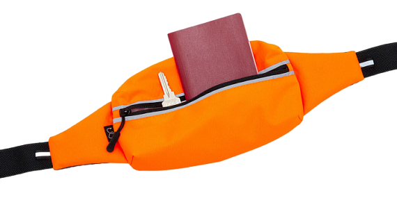 Поясная сумка Enklepp Marathon Orange - Фото 5 большая