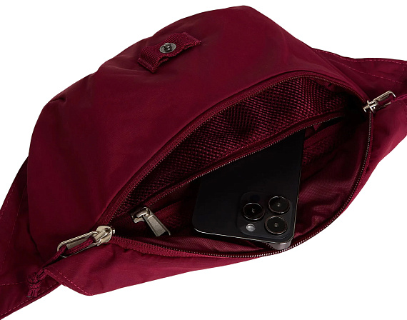 Поясная сумка The North Face Glen Canyon Lumbar Pack Burgundy Crush - Фото 3 большая