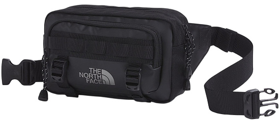 Поясная сумка The North Face Base Camp Lumbar Tnf Black/Asphalt Grey/Smoked Pearl - Фото 1 большая