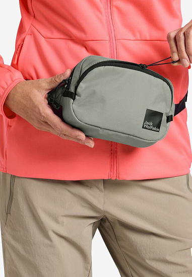 Поясная сумка Jack Wolfskin Wandermood Hipbag Mint Leaf - Фото 11 большая