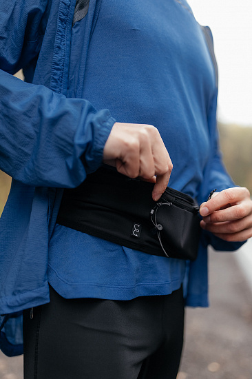 Поясная сумка Enklepp Tiksi Waist Belt 2.0 Black - Фото 7 большая