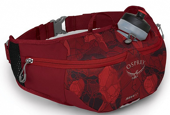 Поясная сумка Osprey Savu 2 Claret Red - Фото 3 большая