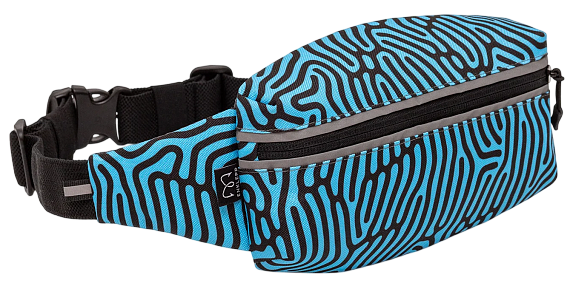 Поясная сумка Enklepp Marathon Coral Reef Blue/Black - Фото 3 большая