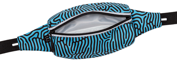 Поясная сумка Enklepp Marathon Coral Reef Blue/Black - Фото 4 большая
