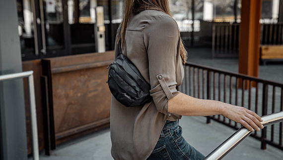 Сумка поясная Matador On-Grid Hip Pack 2 Черная - Фото 18 большая