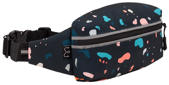 Поясная сумка Enklepp Marathon Dark Terrazzo - Фото 4 большая