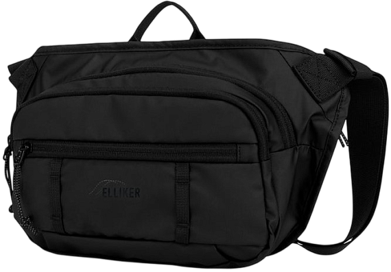 Сумка Elliker Fitts Sling 2 Black - Фото 3 большая