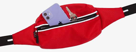 Поясная сумка Enklepp Marathon Red - Фото 6 большая