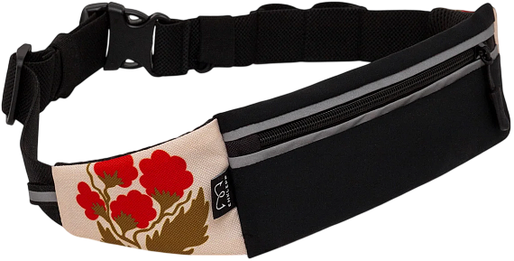 Поясная сумка Enklepp Run Belt 365 Trap/Raspberry - Фото 2 большая