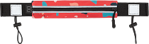 Поясная сумка Enklepp Run Belt Fast Red Terrazzo