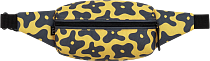 Поясная сумка Enklepp Mako 2.0 Black Flowers/Yellow