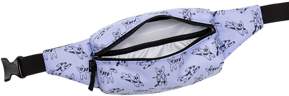 Поясная сумка Enklepp Mako 2.0 Retro Cats - Фото 4 большая