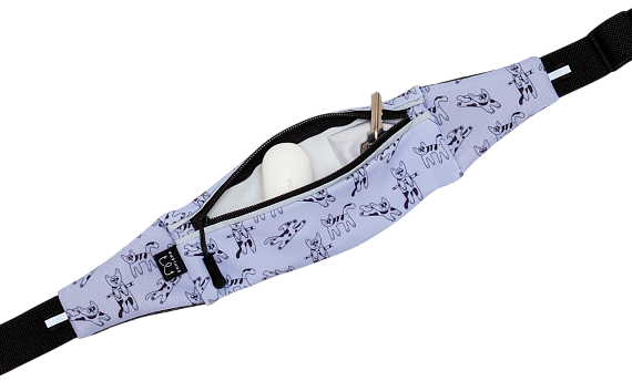 Поясная сумка Enklepp Run Belt 365 Retro Cats - Фото 3 большая