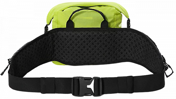 Поясная сумка The North Face Waterproof Lumbar Sulphur Spring Green-TNF Black - Фото 2 большая