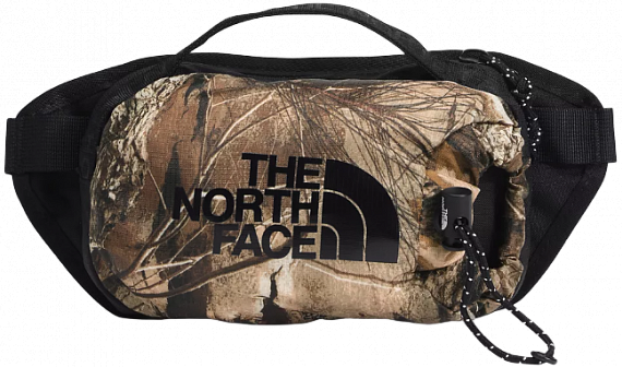 Поясная сумка The North Face Bozer Hip Pack III S Kelp Tan Forest Floor Print-TNF Black - Фото 1 большая