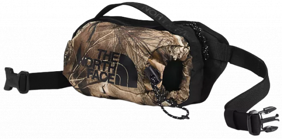 Поясная сумка The North Face Bozer Hip Pack III S Kelp Tan Forest Floor Print-TNF Black - Фото 3 большая