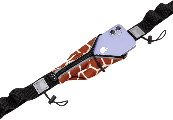 Поясная сумка Enklepp Run Belt Fast Giraffe - Фото 3 большая