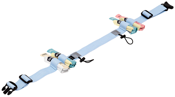 Пояс для номера Enklepp Number Belt Light Blue - Фото 5 большая