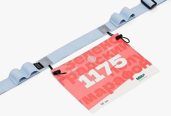 Пояс для номера Enklepp Number Belt Light Blue - Фото 3 большая