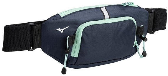 Поясная сумка Mizuno 2Way Waist Porch CR Navy - Фото 1 большая